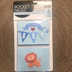 Mambi Pocket Pages Baby Boy Themed